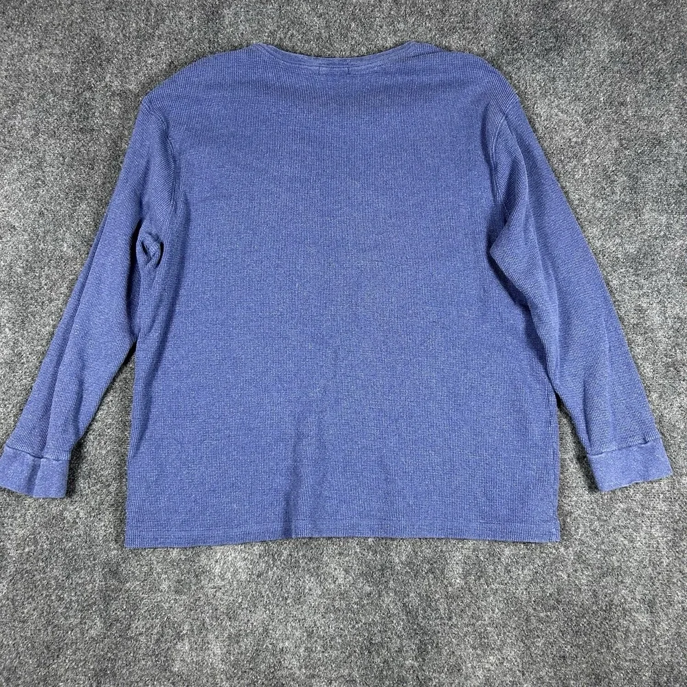 Polo Ralph Lauren Long Sleeve Waffle Knit Crewneck Shirt Size 4XB